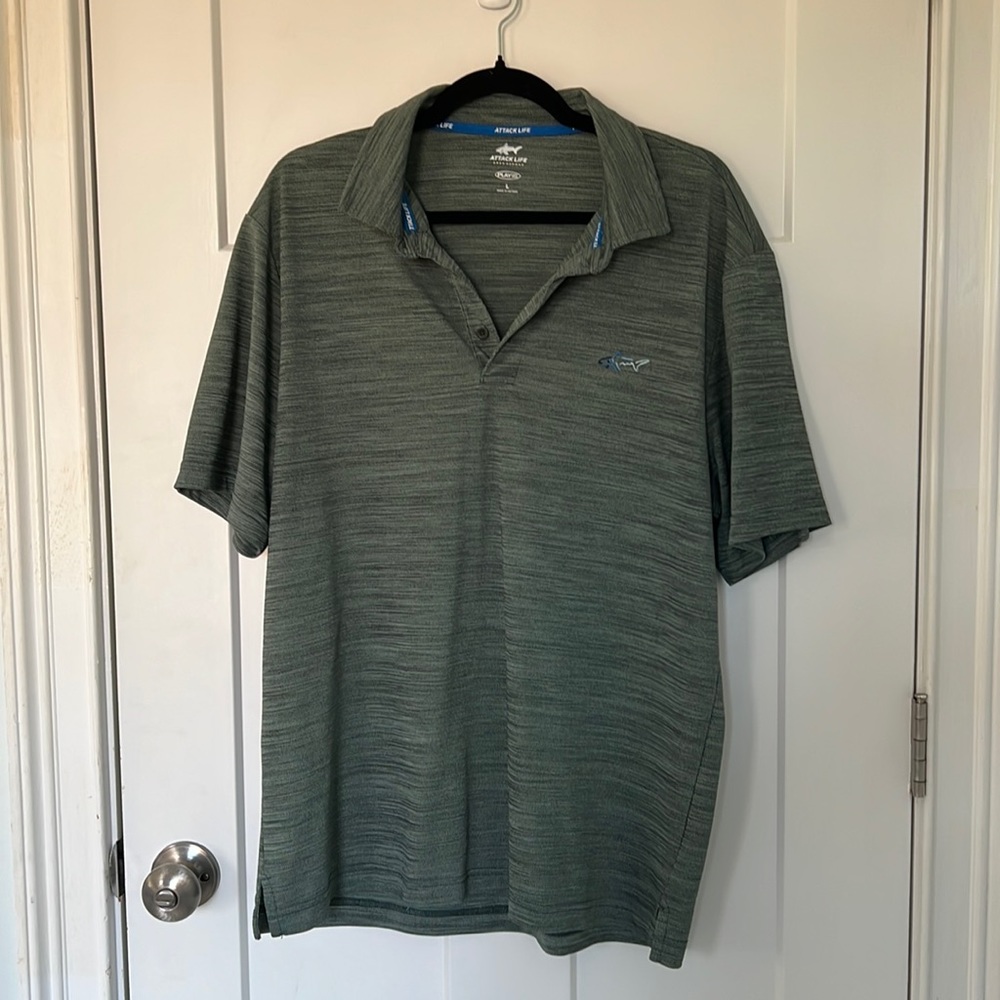 Men’s Attack life polo in green